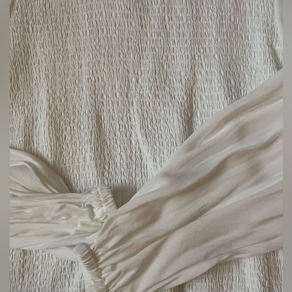 White Ruffle Top - Picture 2 of 2